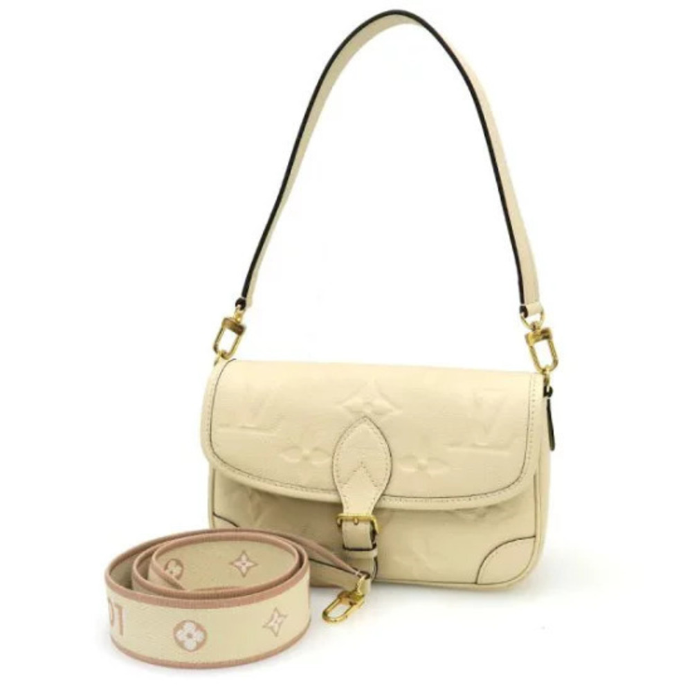 Louis Vuitton Diane handbag embossed Monogram Empreinte leather